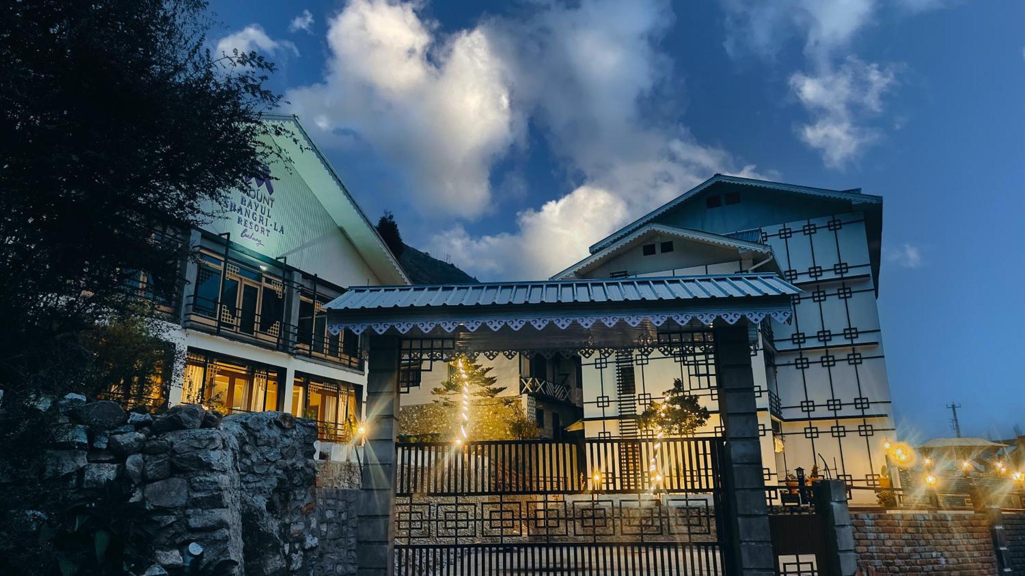 Mount Bayul Shangri-La Resort Lachung Eksteriør billede
